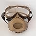 Produktbild Staubmaske Industrie Kohlenmine Poliert Anti Staub Mit Brille Masken Dekoration Antivirus Volles Gesicht Maske Arbeitsversicherungen Zufällige Farbe