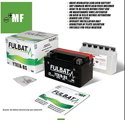 Battery YTX 5L-BS for Honda SH100 Bj: 00 (Volt/Ampere) 12/4