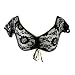 Produktbild SiaLinda: Top Alina, schwarz, elastische Spitze (XXL, schwarz)
