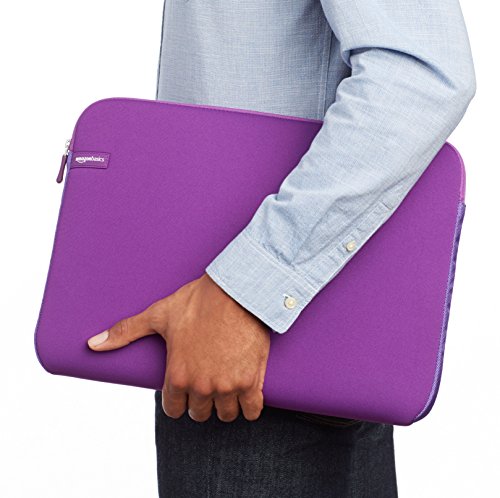 AmazonBasics Laptop-Schutzhülle,15 – 15,6 Zoll, Lila - 2