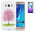 Produktbild Samsung Galaxy J7(2016)/J710F/J7(2016)Duos Neu Design Hülle mit Panzerglas,ISENPENK Ultra Slim Silikon Soft TPU Leuchtende Case,Crystal Clear Transparent Nacht Bling Bling Glitzer Case,Wasserdicht Shockproof Anti Slip Stoßfest Protection Durchsichtig Handyhülle,Thin Silicon Nacht Glitter Shinning Cover Bumper Schutzhülle Tasche für Samsung Galaxy J7(2016) 5.5Zoll-[muster#7]+Panzerglas/Schutzglas/Displayschutzfolie