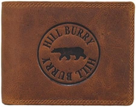 Hill Brown Purse/Made from tanned Eichem Leather, Wallet Leather LGHB6404S