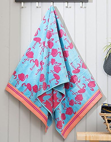 Pink Flamingo Beach Towel - 75 x 160 cm