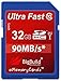 Produktbild eMemoryCards 32GB Ultra-schnell 90MB/s SD SDHC Speicherkarte für Canon EOS 650D Kamera