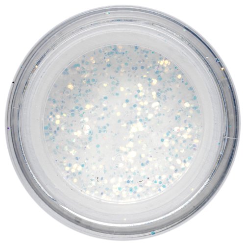 Barry M Glitter Shaker Pot, 7 - White/Gold Mix