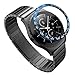 Produktbild Webla Uhrenschutzhülle Passend für Samsung Gear S2 Classic Sc   ale Ring Uhrenaufkleber Hülle kratzfestes Metall, Edelstahl