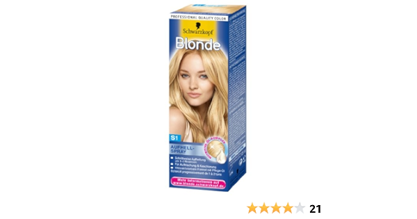 blonde s1 aufhellspray 3er pack 3 x 1 stuck