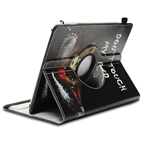 Acer Iconia One 10 B3-A30 Robuste Universal Tablet Schutzhülle aus hochwertigem Kunstleder Hülle Tasche Standfunktion 360° Drehbar kombiniert Schutz und Design in 9 verschiedenen Farben Cover Case Universal Schutzhülle , Farben:Motiv 9 - 3
