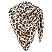 Produktbild Oversized Damen-Schal Übergroßer Winterschal beidseitig tragbar mit Leomuster Halstuch Animalprint