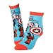 Produktbild Marvel - Captain America , Red & Blue - Sokken - Maat 43/46