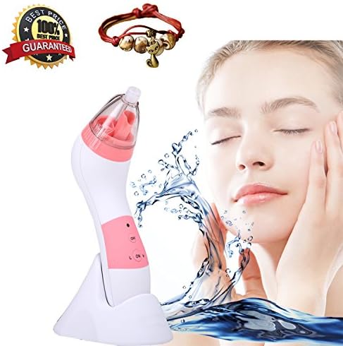 [New Version 2017] Jingfude Blackhead Removal Waterproof Personal Diamond Microdermabrasion Machine, skin peeling - Face lifting - Pore cleaning - Wrinkle removing, Pink