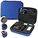 Produktbild mtb more energy® Schutztasche XL für Sony FDR-X1000V, X3000R / HDR-AZ1, AS300(R), AS200V, AS100V, AS50 ... - Blau - Koffer Case Stecksystem Modular