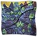 Produktbild Silk Scarf Women¡¯s Large Square Satin Hair Scarf Graffiti Weed Psychedelic Art