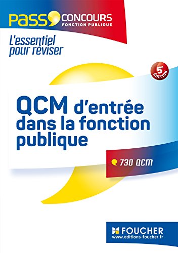 Download Pdf Pass Concours Qcm D Entree Dans La Fonction Publique 5e Edition For Free Free E Book Download