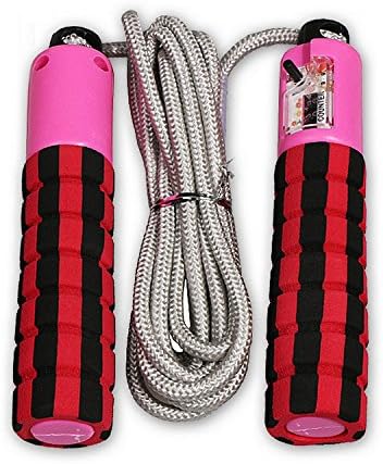 Gold butterfly@ Sponge Handle Automatic Counting Competition Cotton Lap Rope (Color Random About 3 Meters)