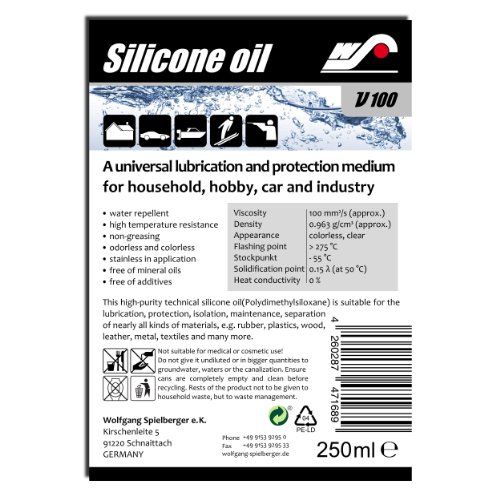 WS Silikonöl V100 – 250 ml - 2