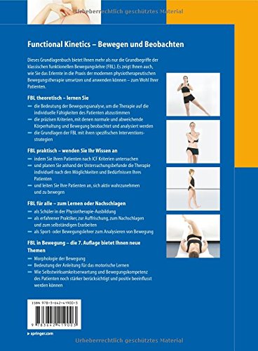 Couverture du livre de FBL Klein-Vogelbach Functional Kinetics Die Grundlagen