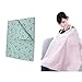 Breastfeeding Nursing Cover Cloth Under Cover Breast Feeding Poncho Shawl Blanket - Blue Cherry
