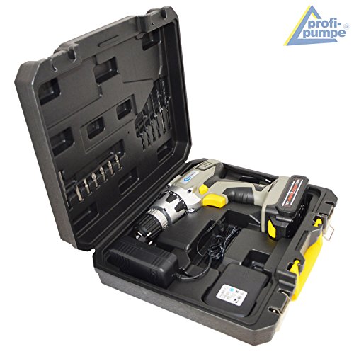 AKKU BOHRHAMMER AKKUSCHRAUBER AKKU SCHLAGBOHRSCHRAUBER AKKU BOHRER PROFI-HAMMER-DRILL Akku BOHRMASCHINE mit 18V Li-Ion 1500mAh Akku und 1Std.-Schnell-Ladegerät und AKKU BOHRHAMMER inkl Kunststoff-Koffer Gute QUALITÄT-SUPER in PREIS-LEISTUNG! - 2