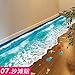 Produktbild Wall Sticker ALLDOLWEGE Die Schlafzimmer Sind Modern 3D Bad WC Wasserdicht Fliesen Aufkleber Dekoration Wand Poster Wallpaper Wallpaper Strand Aufkleber Selbstklebende Klappe Schließen