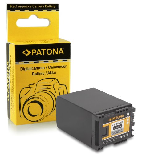 PATONA Chargeur   2x Batterie BP-828   BP828 pour Canon Camcorder HF-G30   XA20   XA25 - LEGRIA HF-G10   HF-G20   HF-G25   HF-G30   HF-M30   HF-M31   HF-M32   HF-M40   HF-M41   HF-M300   HF-