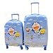 Texas USA set 0f 18 / 22 inch Kids DOREMON Printed Polycarbonate 4 wheel Trolley Bag RS.8888.00