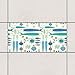 Produktbild Fliesen Aufkleber – Fisherman Friends blau 30 cm x 60 cm, Set Größe: 4 Stück