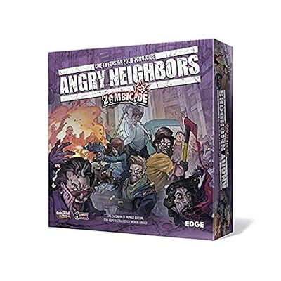 Asmodee Edge - UBIZC06 - Jeu de Société - Zombicide : Angry Neighbors (VF)