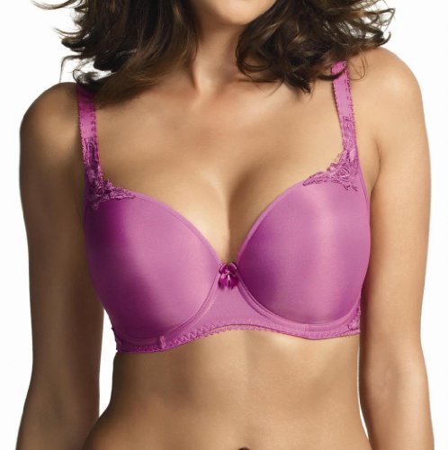 Fantasie 2132 Ava Underwired Moulded Plunge Bra / Lingerie Dewberry (40F )