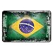 Produktbild Cadora Magnetschild Kühlschrankmagnet Flagge Brasilien shabby chic abgenutzt alt gebraucht