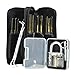 Produktbild Pretop Profi lockpicking set 24-3-delige pick-set dietriche Kit, schlossknacken sleutel extractor gereedschap set + transparante oefenmat-hangsloten voor bankwerkerij