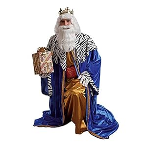 Disfraz Rey Mago Melchor Cebra adulto
