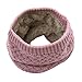 Produktbild Schal Loop Unisex Strickschal Schlauchschal Basic Schal Tuch Damen-schal Rundschal Halstücher uni unifarben Loopschal Einfarbig Rund-Schal Feines Hals-Tuch Feinstrick Schal mit Fleecefutter Rovinci