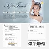 aqua-textil Seitenschläferkissen | weiches Kissen mit Reißverschluss | weitere Varianten wählbar | 40 x 145 cm 1500g Hohlfaser-Füllung | Serie Soft Touch 0010782 - 6