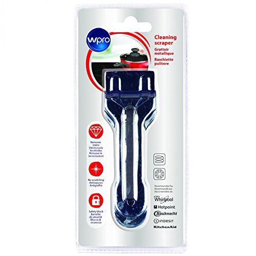 Preisvergleich Produktbild Wpro KitchenAid Original Induktion, Glas Keramik & Glas Herd Kochfeld Schaber