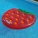 Produktbild Unbekannt Badeinsel Erdbeere Pool Schwimm Liege Luftmatratze XL Wasser Matratze 135x137 cm
