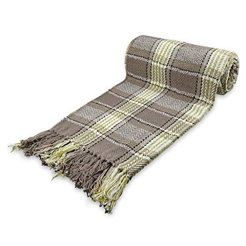 StylemyBedroom Large 100% Cotton Highland Tartan Check Sofa/Bed Throw Super King Size (GIANT Extra J StylemyBedroom Large 100% Cotton Highland Tartan Check Sofa/Bed Throw Super King Size (GIANT Extra J
