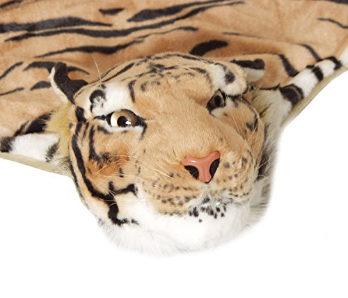 Huge brown tiger rug 200x120cm - BRUBAKER Design