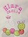 Personalised Baby Blanket. Luxurious wrap. Great Baby Gift. Choose from 6 Different Designs (Cream Caterpillar)