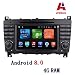 Produktbild Wekuo 4G RAM Android 8.0 Auto DVD GPS für Mercedes/Benz C-Klasse W203 2004-2007 C200 C230 C240 C320 C350 CLK W209 2005 Autoradio Stereo