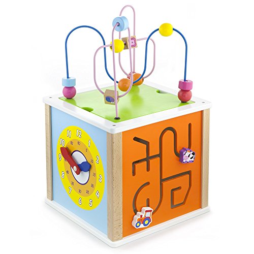 Viga 5 in 1 Deluxe Wooden Activity Centre