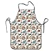 Produktbild Kailey hello Pattern Apron Burlap Polyester Women Thigh Gap Three Slices Pizza Same Thing Fashion