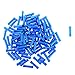100x Blue Insulated Straight Butt Connector Electrical Crimp Terminals for Cable RS.381.00