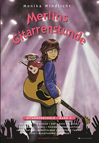 Preisvergleich Produktbild Merlins Gitarrenstunde Band 2: Gitarrenschule für Fortgeschrittene
