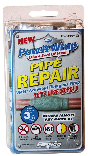 Preisvergleich Produktbild Fernco Inc 3in. Epoxy Pow-R Wrap Rohrreparatur FPW3132CS