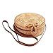 Produktbild favourall Vintage Handtaschen Round Rattan Bag Handgewebte Umhängetasche Cross-Body Stroh Tasche Für Reisen Urlaub Strand