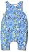 Pumpkin Patch Baby-Girls Floral Print All In One Floral Short Sleeve Footies, Blue (Summer Sky), 0-3 Months