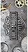 Produktbild Managal Harley 12183 Harley Gears – Strandtuch Baumwolle grau 75 x 150 x 1 cm