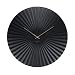 Produktbild Karlsson Sinne Wanduhr aus Stahl schwarz