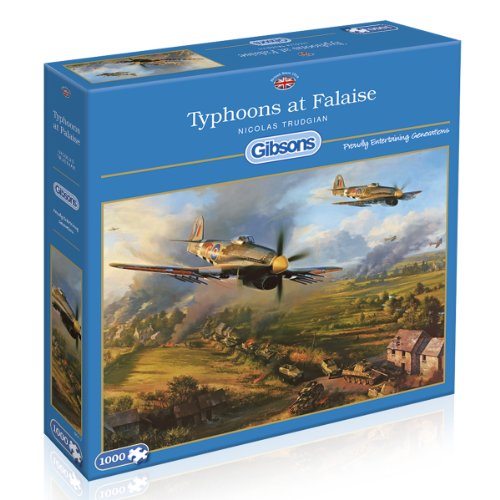 Gibsons Typhoons at Falaise Jigsaw Puzzle (1000 Pieces)